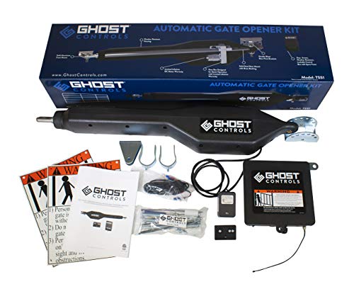 GC GHOST CONTROLS TSS1 Heavy-Duty Single Automatic Gate...