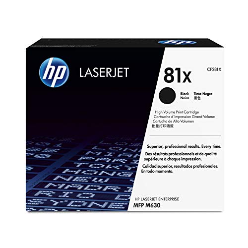 HP 81X | CF281X | Kartrij Toner | Hitam | Hasil yang ti...