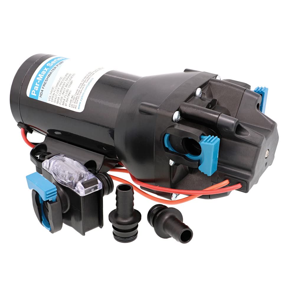 Jabsco ParMax HD4-12V 4GPM 40PSI Pam Penghantaran Air T...