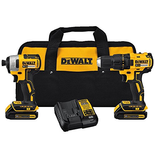 DEWALT DCK277C2 20V MAX Gerudi Tanpa Berus Kompak dan K...