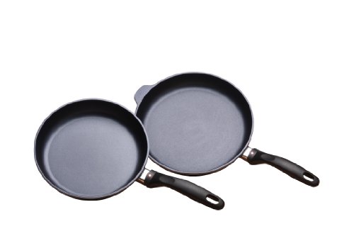 Swiss Diamond Set 2 Keping: Fry Pan Duo - 9.5' dan 11'