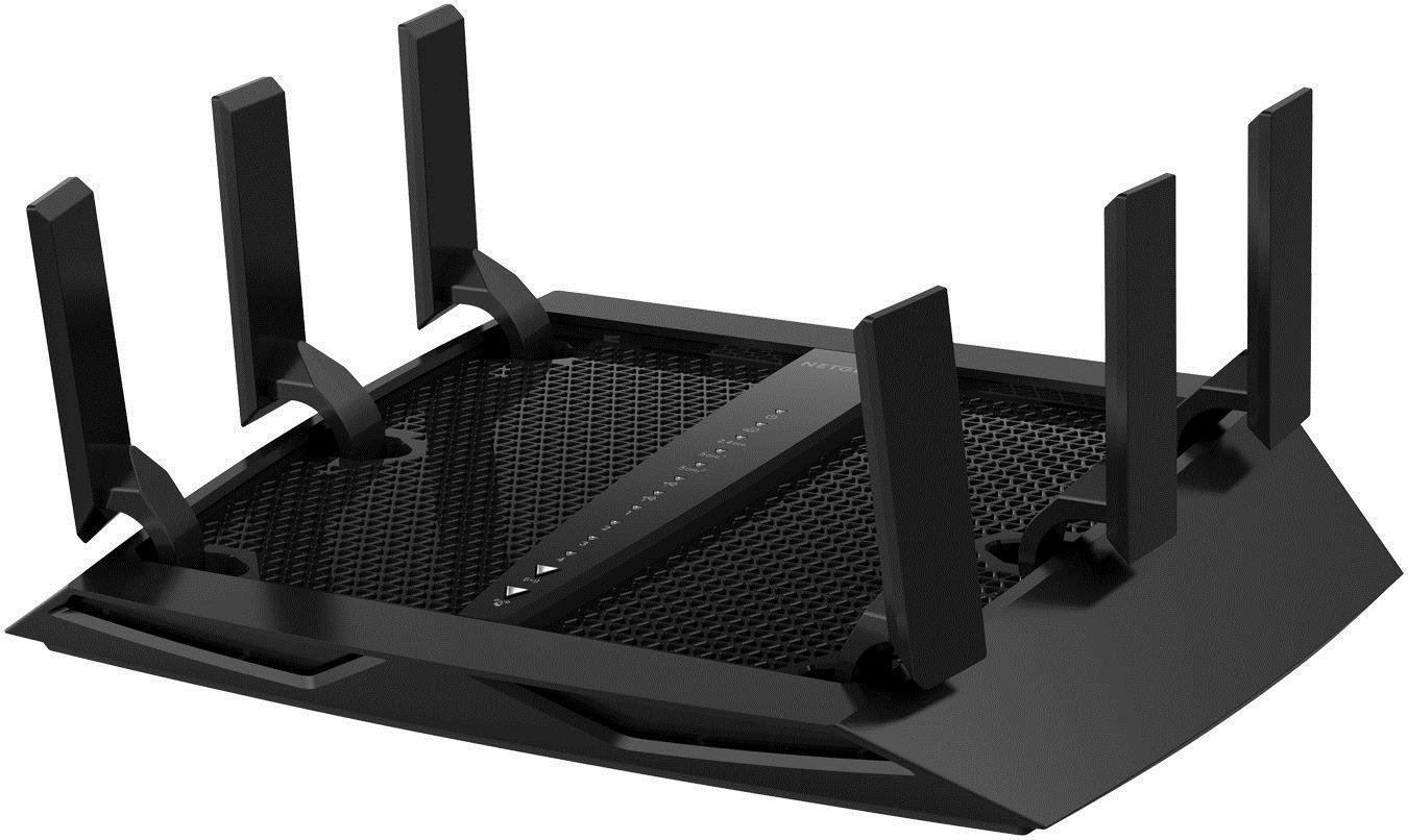 Netgear R7900P-100NAS Nighthawk X6 AC3000 Dual Band Smart WiFi Router, Gigabit Ethernet, Compatible with Amazon Echo/Alexa