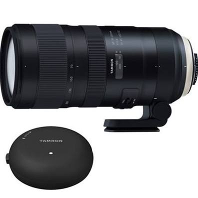 Tamron SP 70-200mm F / 2.8 Di VC USD G2 Lens A025 untuk Canon Full-Frame (AFA025C-700) dengan TAP-In Console Lens Accessory untuk Canon Lens Mount