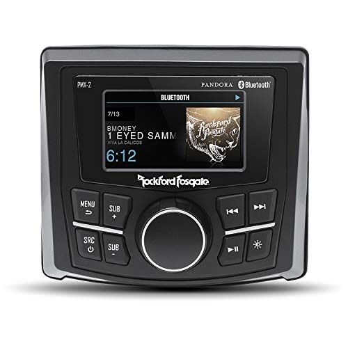 Rockford Fosgate PMX-2 Punch Marine Compact AM/FM/WB Pa...