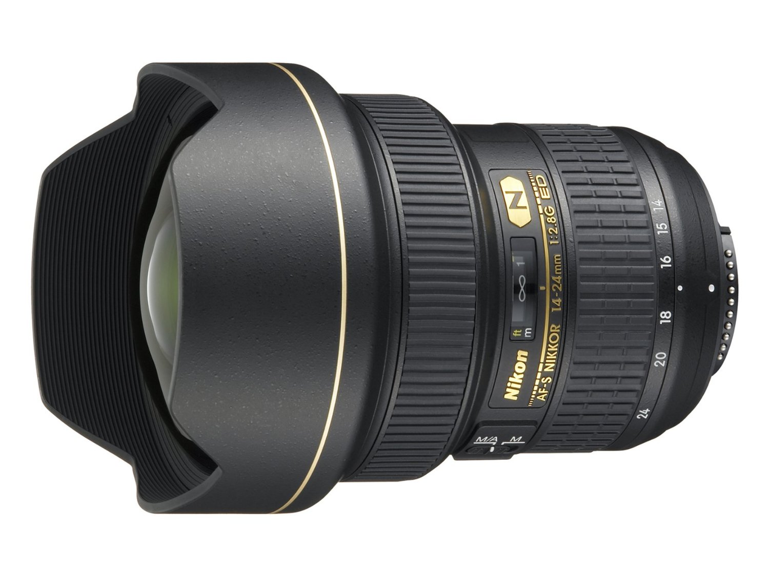 Nikon AF-S FX NIKKOR 14-24mm f / 2.8G ED Zoom Lens deng...