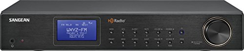 Sangean HDT-20 HD Radio/FM-Stereo/Penala Komponen AM Hitam