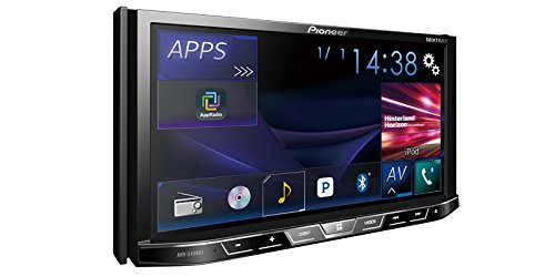 Pioneer Penerima Stereo Kereta AVH-X490BS Double Din Bluetooth Dalam Pemuka DVD/CD/Am/FM dengan Paparan WVGA 7-inci/Sirius Xm-Ready