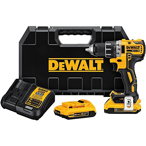 DEWALT DCD791D2 20V MAX XR Li-Ion 0.5'' 2.0Ah Kit Gerud...