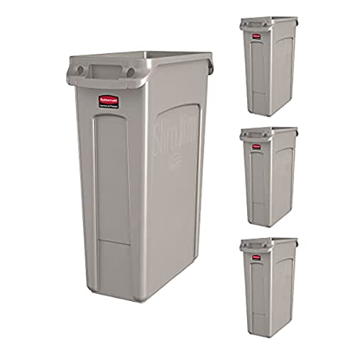 Rubbermaid Commercial Products Tong Sampah Jim Slim Ton...