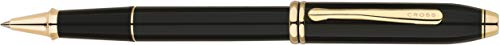 Cross Townsend Black Lacquer Selectip Rollerball Pen de...