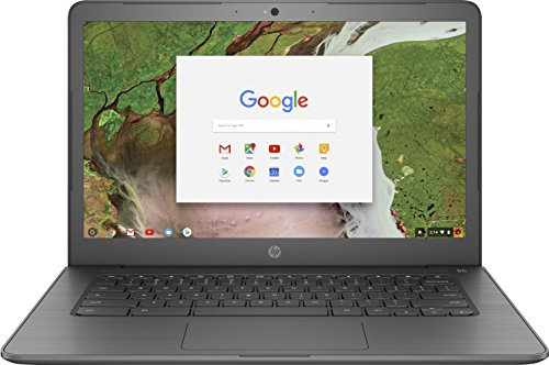 HP Chromebook skrin sentuh 14' - Intel Celeron N3350 - Memori 4GB - 32GB eMMC - WiFi & Bluetooth - Kamera Web - Kelabu