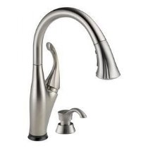 Delta Faucet Faucet Dapur Tarik Bawah Pemegang Tunggal ...