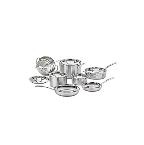 Cuisinart Multi Clad Pro 12 pc. Set Alat Memasak Keluli...