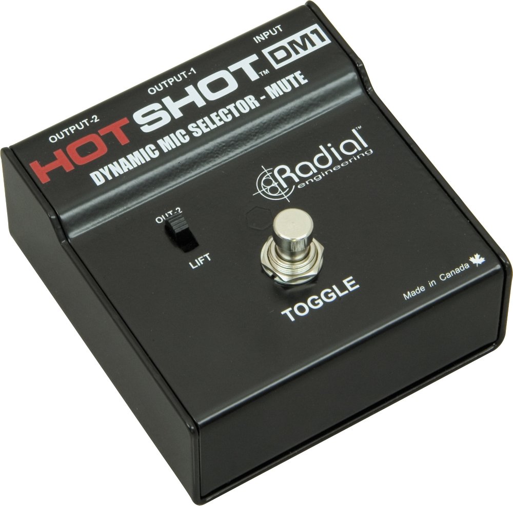 Radial Engineering HotShot DM1 Mikrofon Membidamkan Isy...