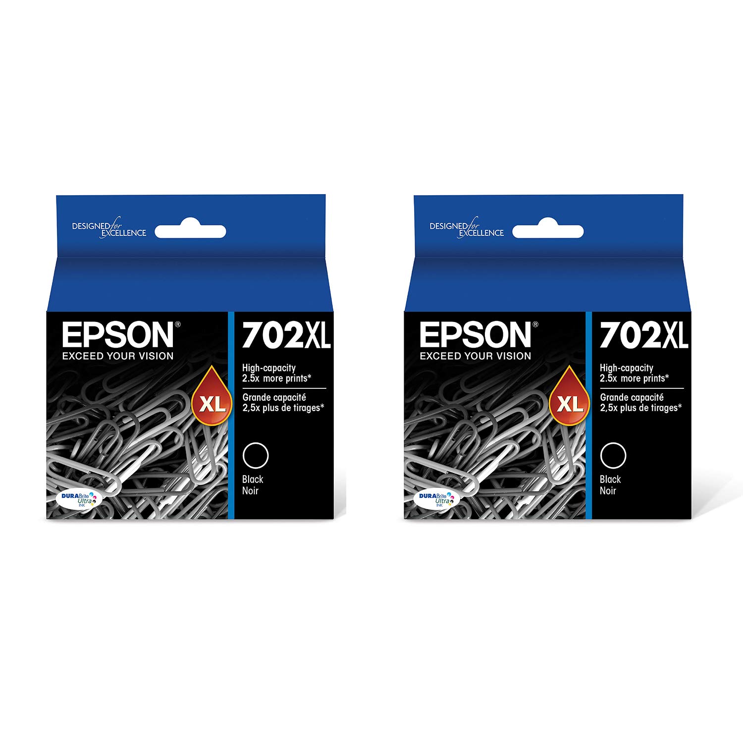 Epson T702XL120 DURABrite Dakwat Kartrij Kapasiti Ultra...