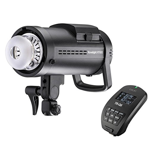 ORLIT RoveLight RT 610 HSS TTL Monolight Bertenaga Bateri Dengan TR-Q6 Studio Flash Trigger Untuk Nikon (Bowens Mount)