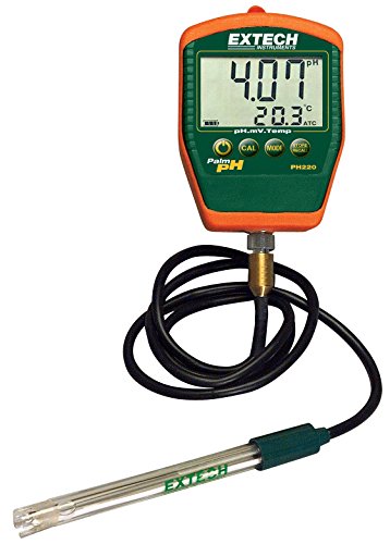 Extech PH220-C Kalis Air Palm pH Meter dengan Elektrod ...