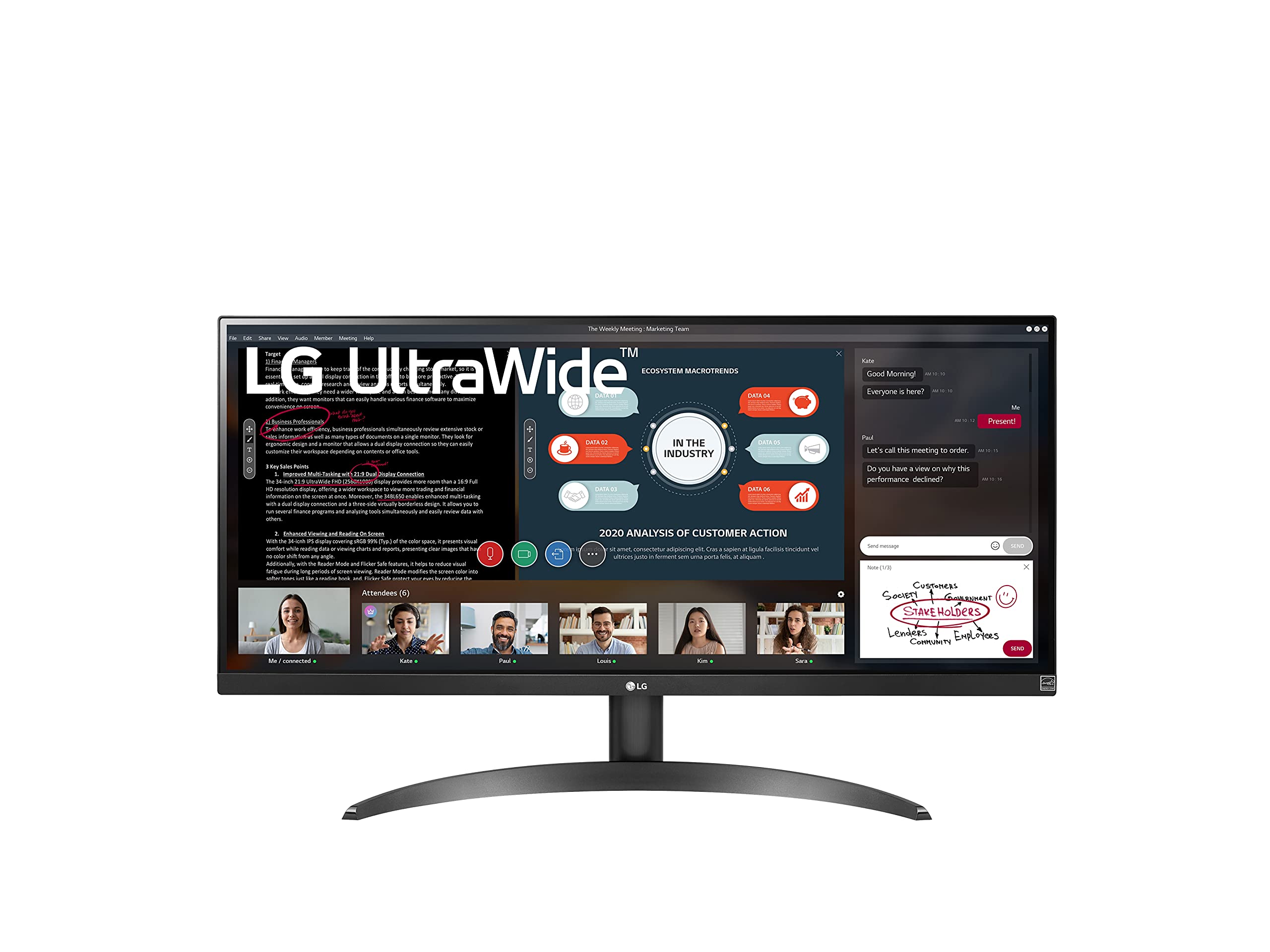 LG 29 Monitor HDR HD Penuh UltraWide dengan FreeSync