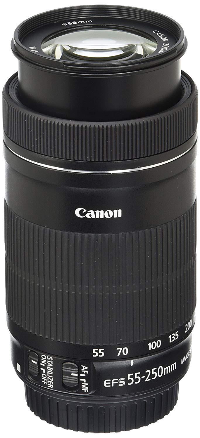 Canon Lensa EF-S 55-250mm F4-5.6 IS STM untuk Kamera SL...