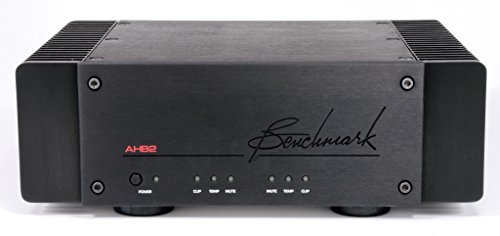 Benchmark Media Systems AHB2 Penguat Kuasa Stereo Resolusi Tinggi (Hitam)