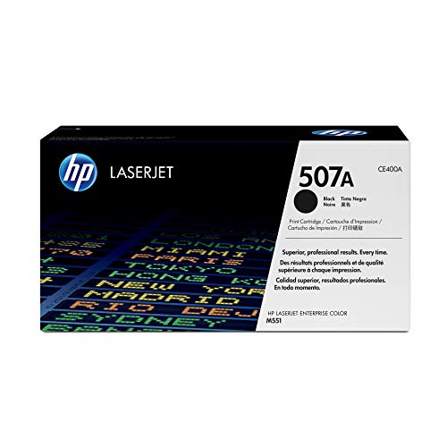 HP 507A | CE400A | Kartrij Toner | Hitam