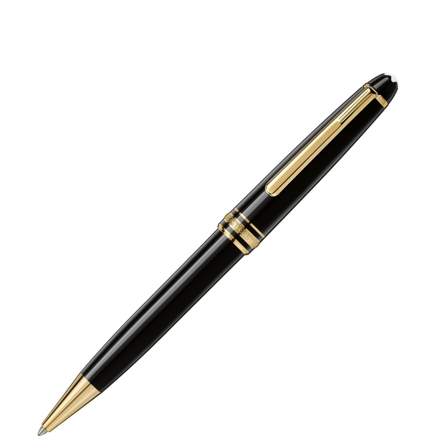 Montblanc Pen Ballpoint Hitam Meisterstuck 10883