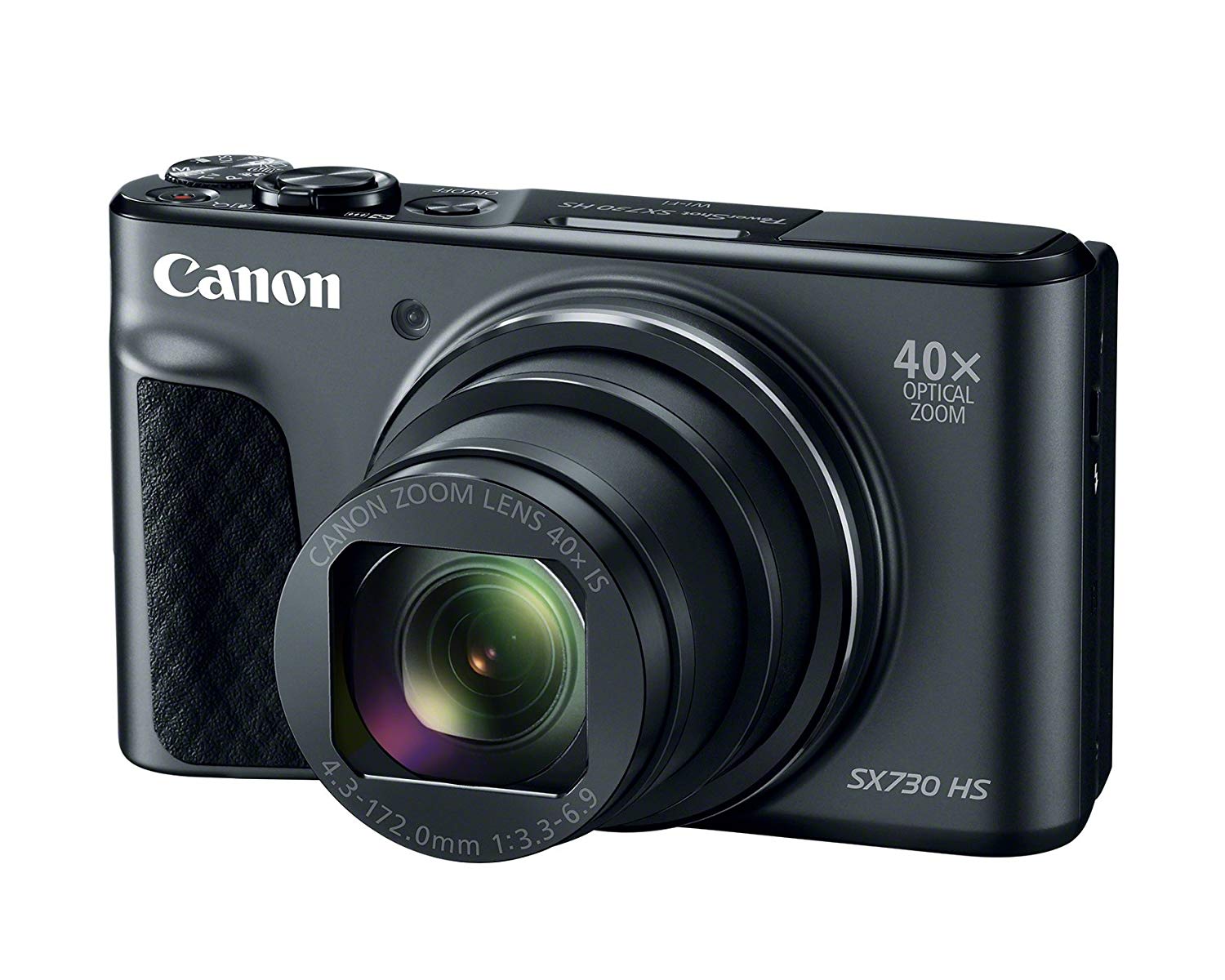 Canon PowerShot SX730 HS (Hitam)