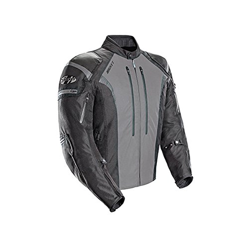 Joe Rocket Jaket Motosikal Atas Jalan Tekstil Lelaki Atomic 5.0 - Hitam/Kelabu / Sederhana