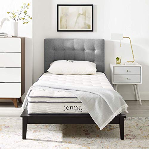 Modway Jenna 8â € King Innerspring Mattress - Top Quali...