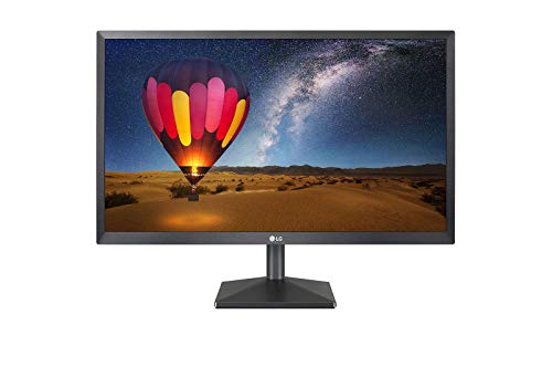 LG Monitor 22MN430M-B 22? Paparan IPS HD Penuh dengan FreeSync - Hitam