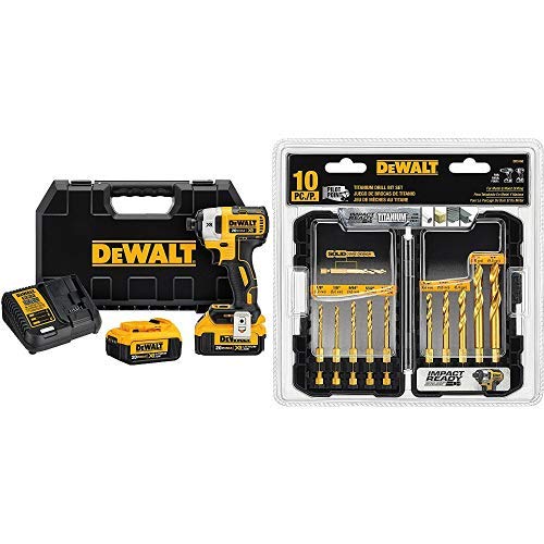 DEWALT DCF887M2 20V MAX XR Li-Ion 4.0 Ah Tanpa Brushles...