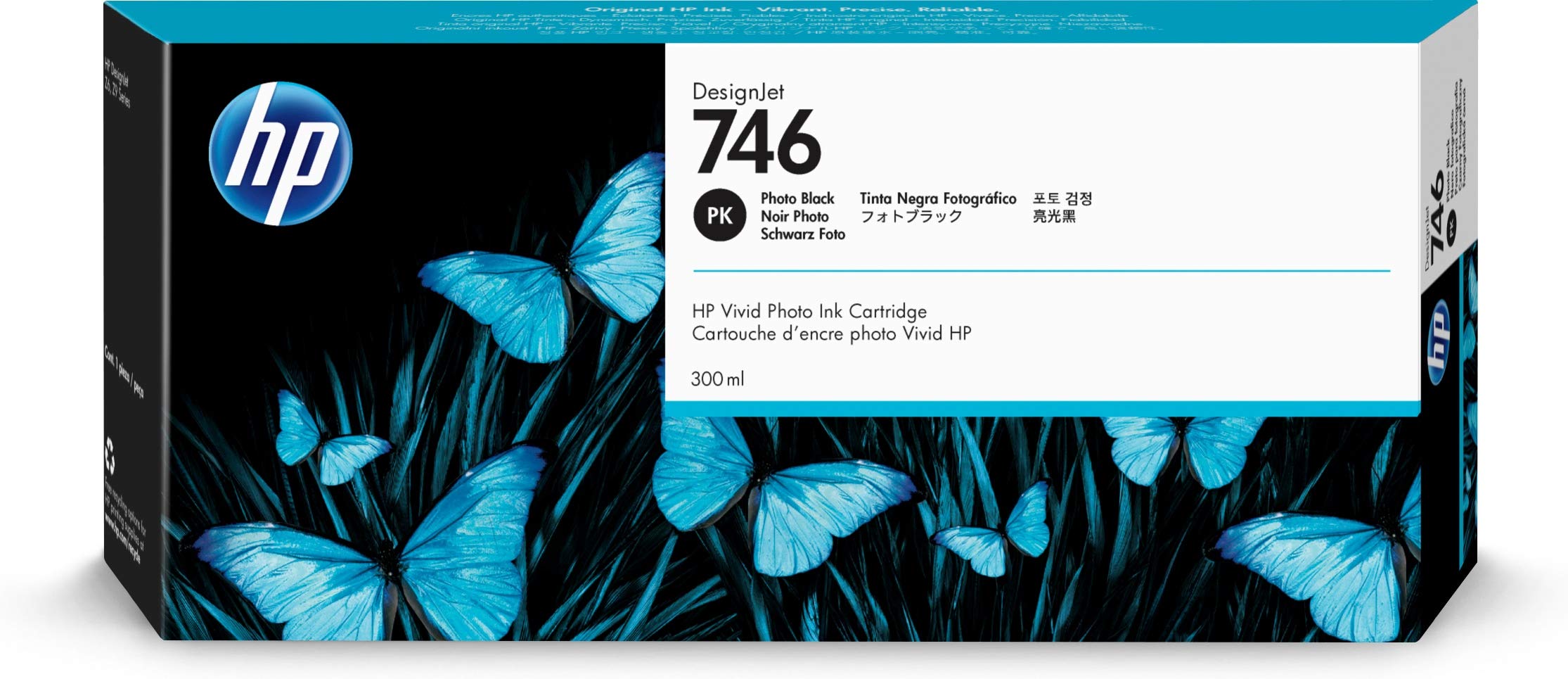 HP 746 Photo Black 300-ml Ink Cartridge Tulen (P2V82A) ...