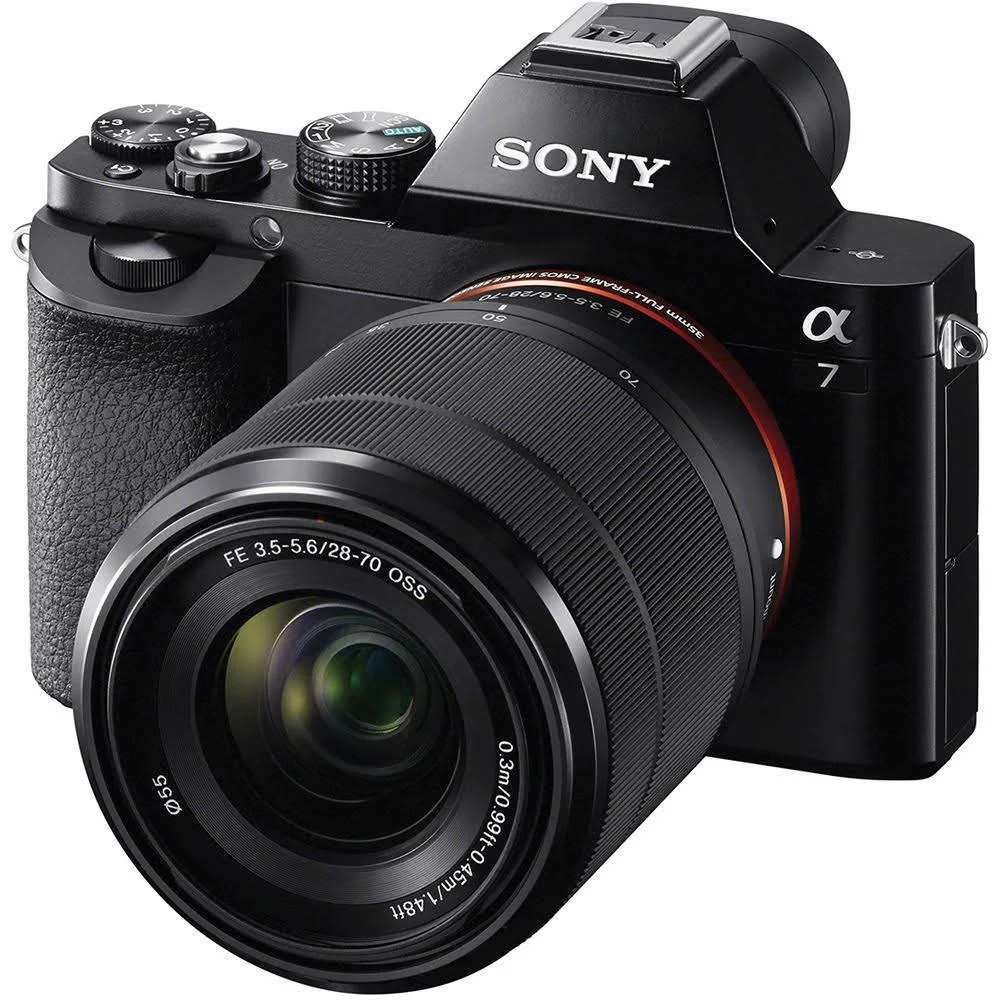 Sony a7 Kamera Digital Tanpa Bingkai Penuh dengan Lensa 28-70mm