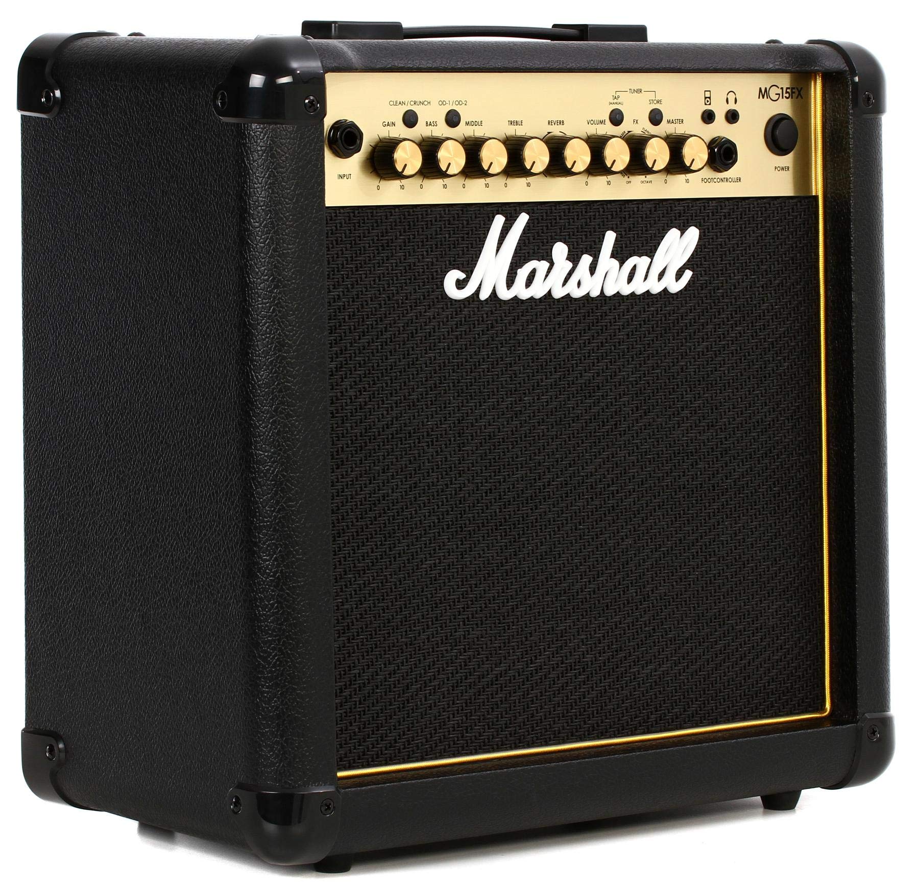 Marshall Amps Penguat Kombo Gitar (M-MG15GFX-U)