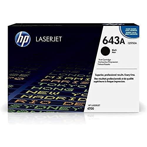 HP Kartrij Toner Hitam 643A Asli | Berfungsi dengan Col...