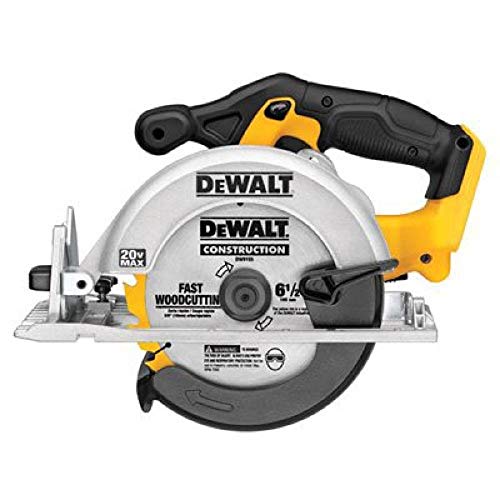 DEWALT Gergaji Pekeliling Maks 6-1/2-Inci 20V