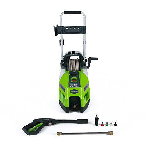 GreenWorks GPW2001 2000 Psi Horz PRS Pencuci