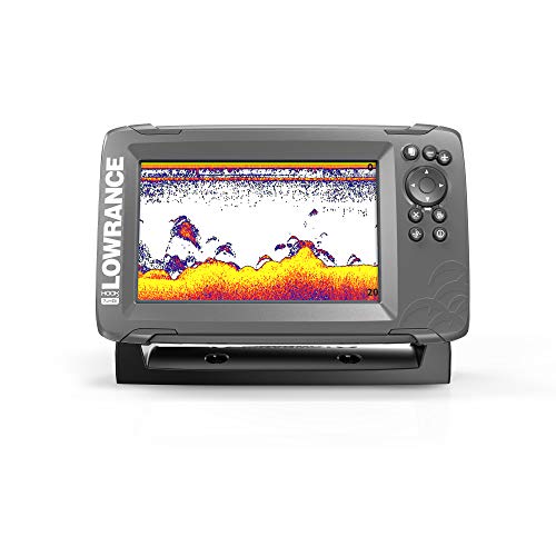 Lowrance HOOK2 7X - Pencari Ikan 7-inci dengan Transduser SplitShot dan Plotter GPS