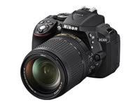 Nikon Kamera D5300 DSLR dengan Lensa AF-P DX NIKKOR 18-55mm f / 3.5-5.6G VR (Hitam)