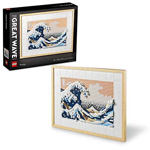 LEGO Set Bangunan Art Hokusai The Great Wave 31208 untu...