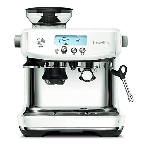 Breville Mesin Espresso Automatik Barista Pro BES878 dengan Pengisar Burr Kon Bersepadu (Keluli Tahan Karat Berus)