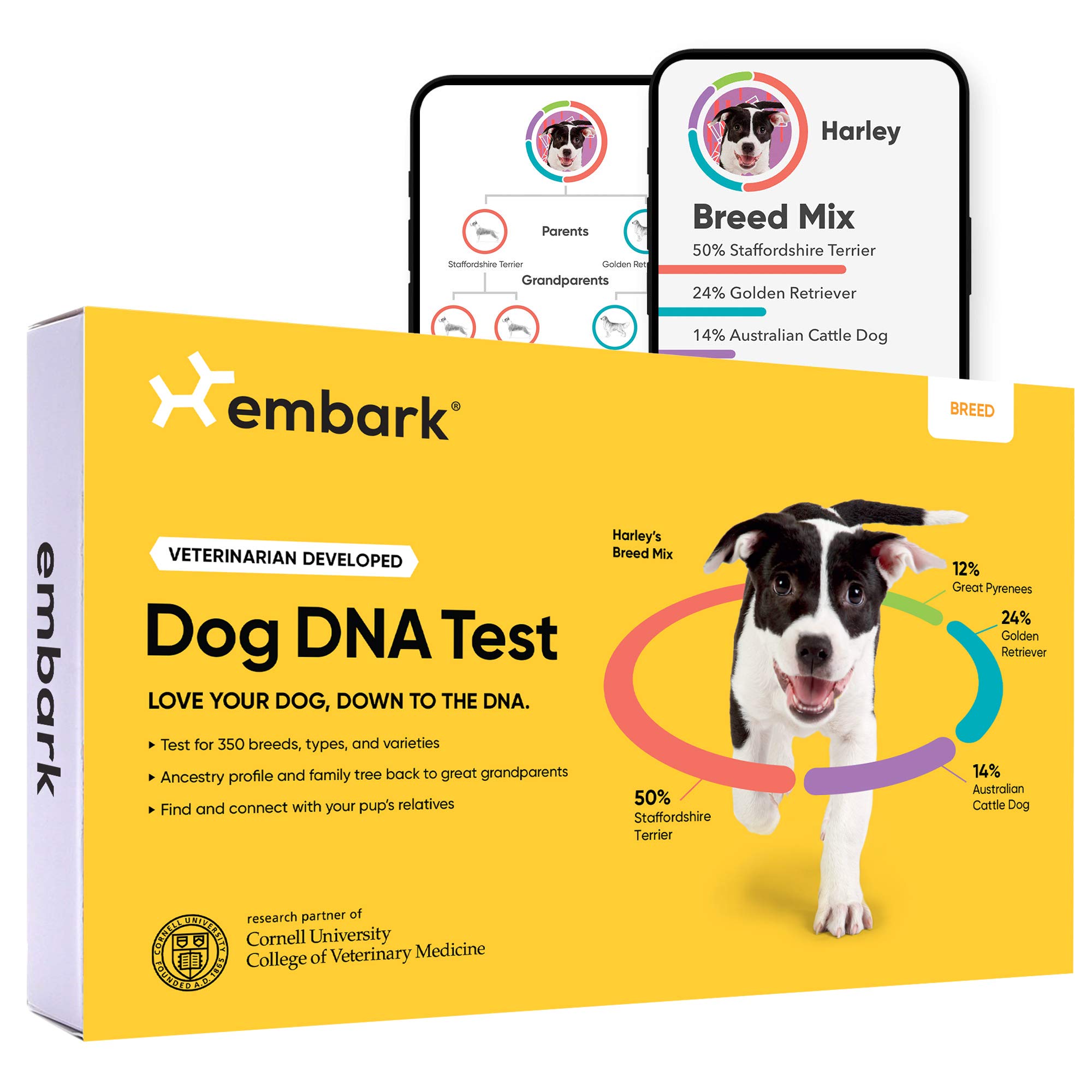 Embark Kit Pengenalan Baka | Ujian DNA Anjing Paling Te...