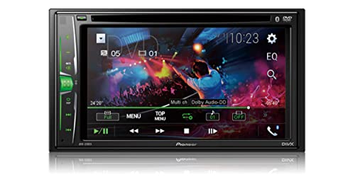 Pioneer Penerima DVD Multimedia dengan Paparan Rintangan Jelas WVGA 6.2'