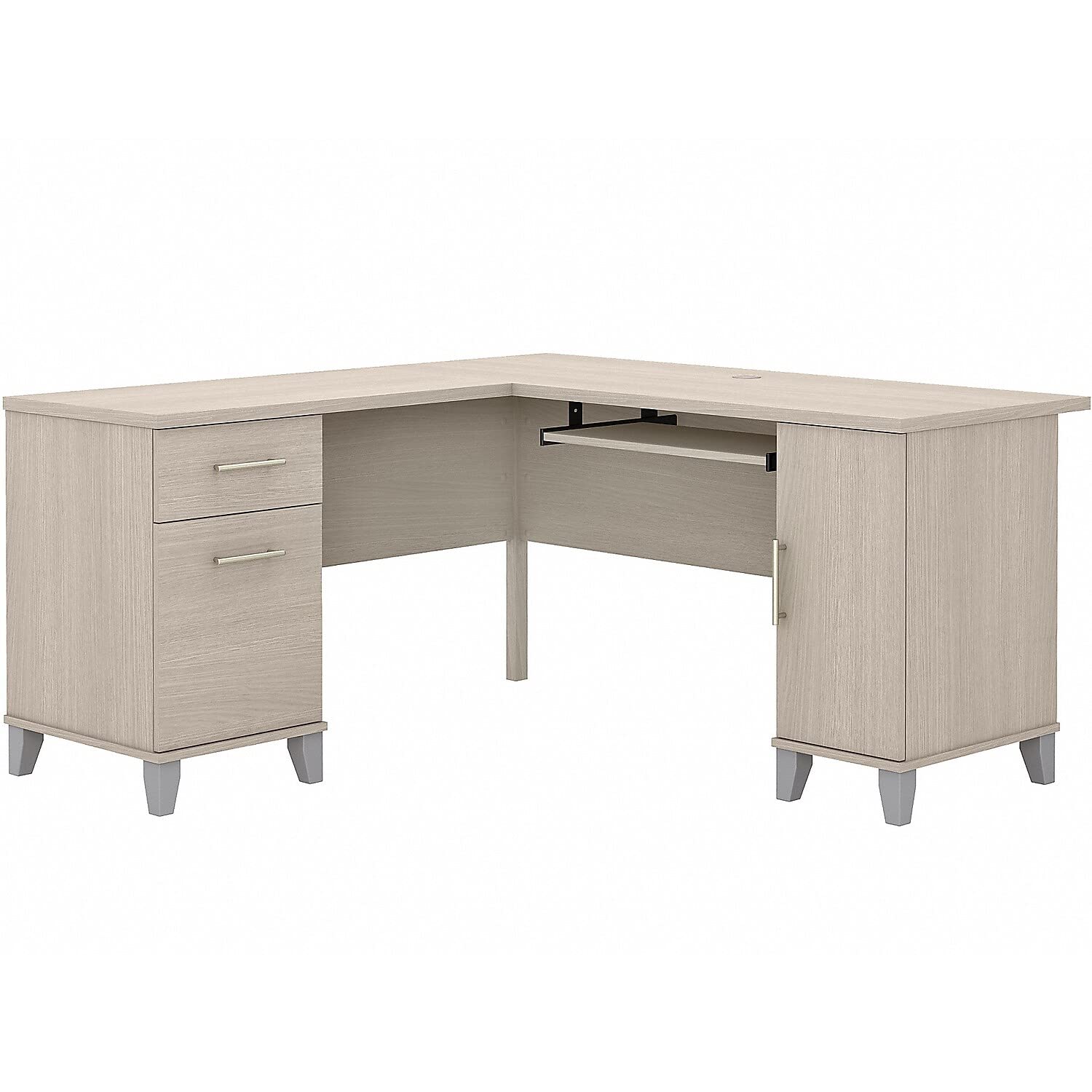 Bush Furniture Somerset Meja Berbentuk L 60W dengan Pen...