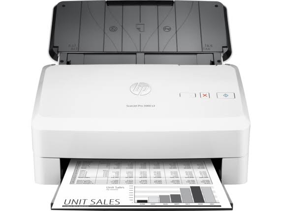 HP Pengimbas Desktop Suapan Lembaran  ScanJet Pro 3000 s3 (L2753A)