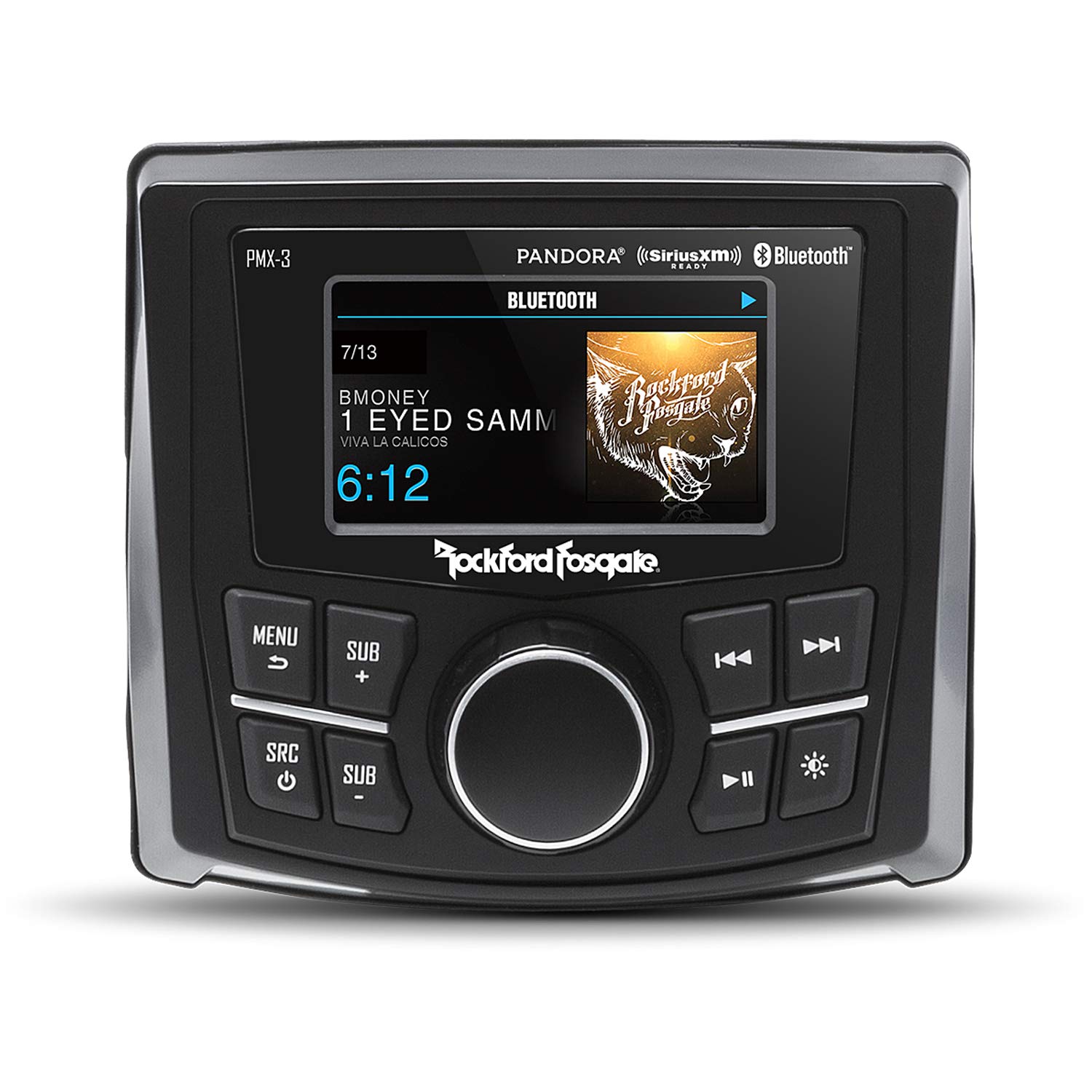 Rockford Fosgate Penerima Media Digital Padat PMX-3 den...