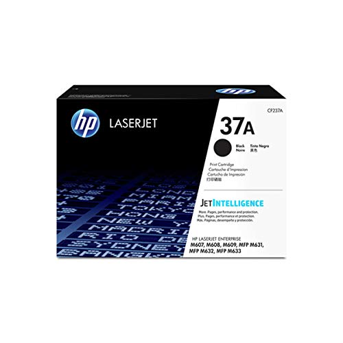 HP Kartrij Toner Laserjet Asli 37A Hitam