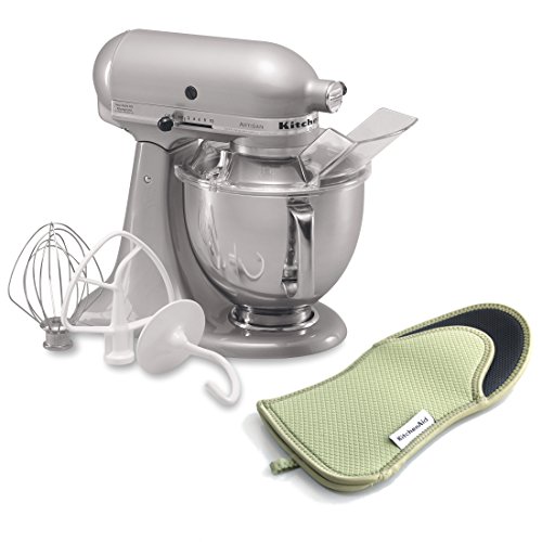 KitchenAid Siri Artisan KSM150PSMC 5-Qt. Pengadun Berdi...