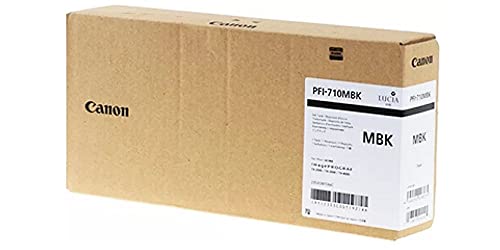 Canon Tangki Dakwat Tulen PFI-710MBK - Hitam Matte 700m...