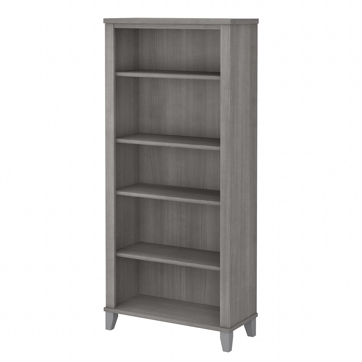 Bush Furniture Rak Buku Somerset Tall 5 Rak dalam Kelab...